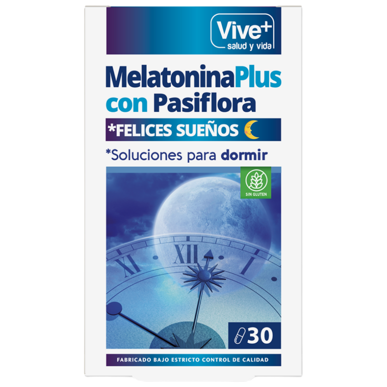 VIVE+ MELATONINA PLUS+ PASIFLORA 30C 16G