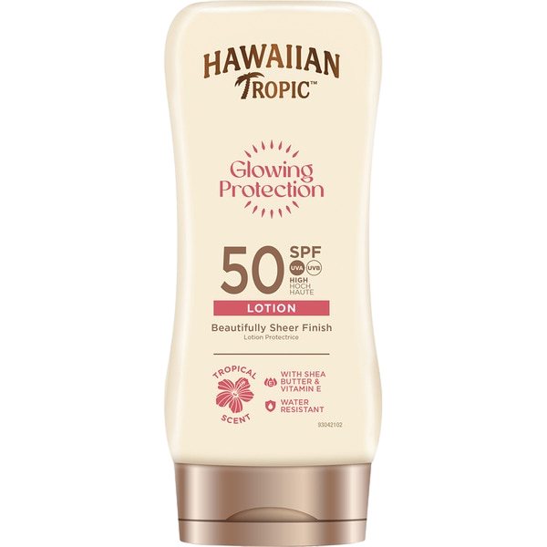 HAWAIIAN TROPIC LOCIÓN SOLAR GLOW SPF50 180ML