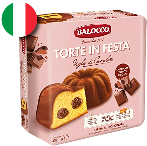 BALOCCO TORTE IN FESTA CHOCOLATE 400G