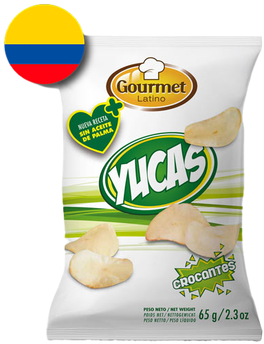GOURMET LATINO YUCA BOLSA 65GR