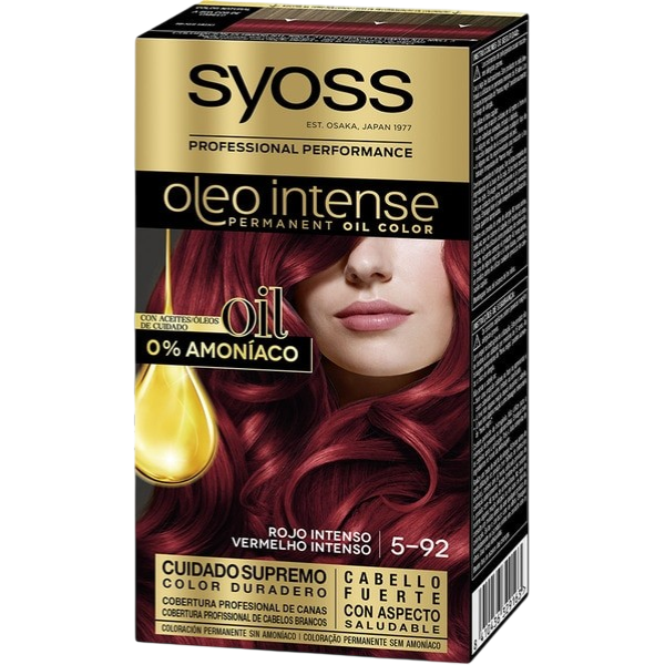 SYOSS PROF OLEO INT TINTE 5.92 ROJO INT