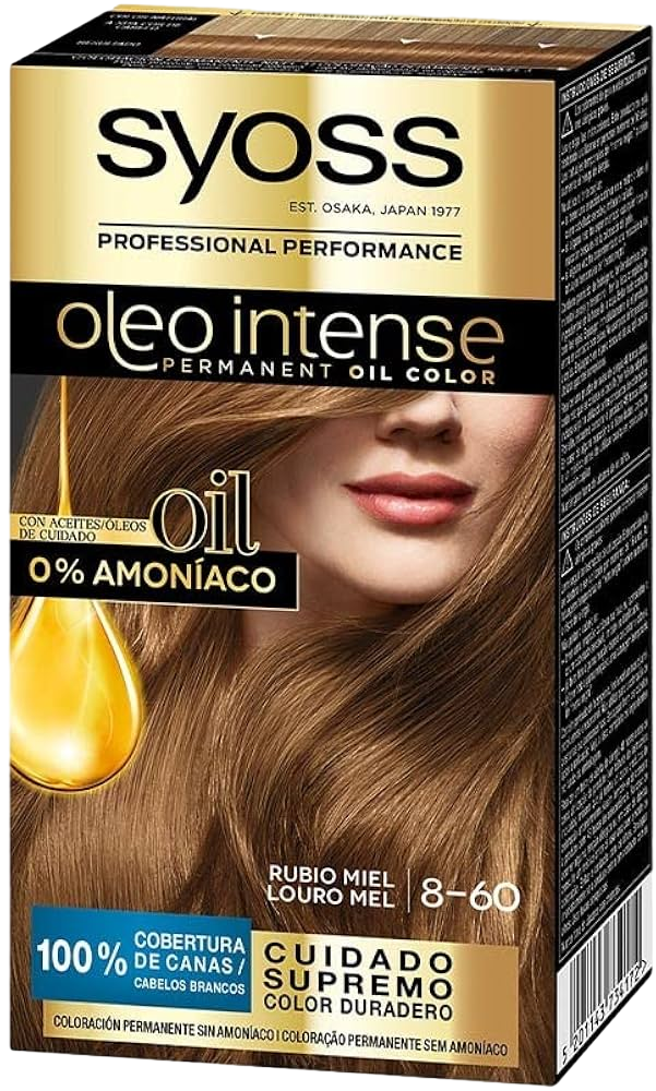 SYOSS PROF OLEO INT TINTE 8.6 RUBIO MIEL