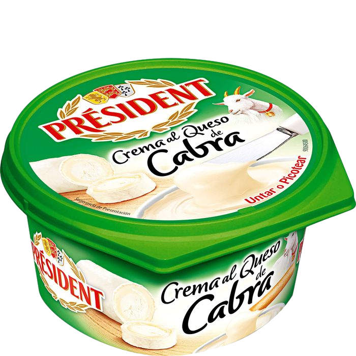 PRESIDENT CREMA QUESO CABRA 125 GRS
