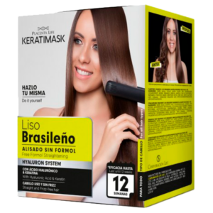 BE NATURAL KIT DE LISSAGE BRESILIAN KERATIMASK
