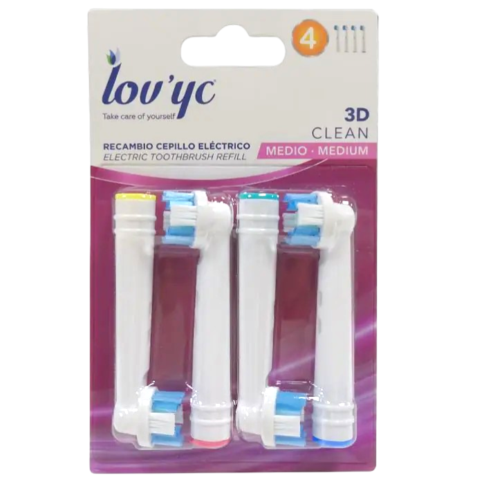 LOV'YC REC CEPILLO ELECT 3D CLEAN M 4U
