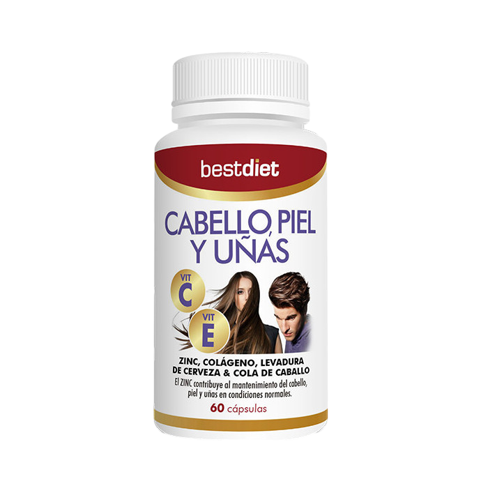 BEST DIET CABELLO Y UÑAS 60 CAPS 33,78GR