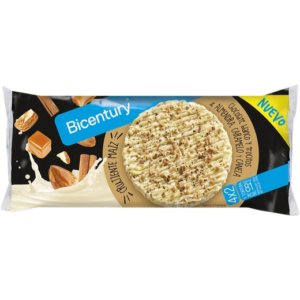 BICENTURY TORTITAS ARROZ ALMENDRA Y CARAMELO 138G