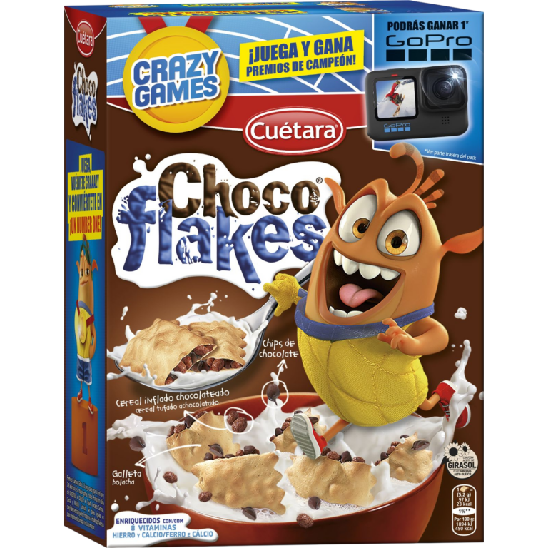 CUETARA CHOCO FLAKES 520GR