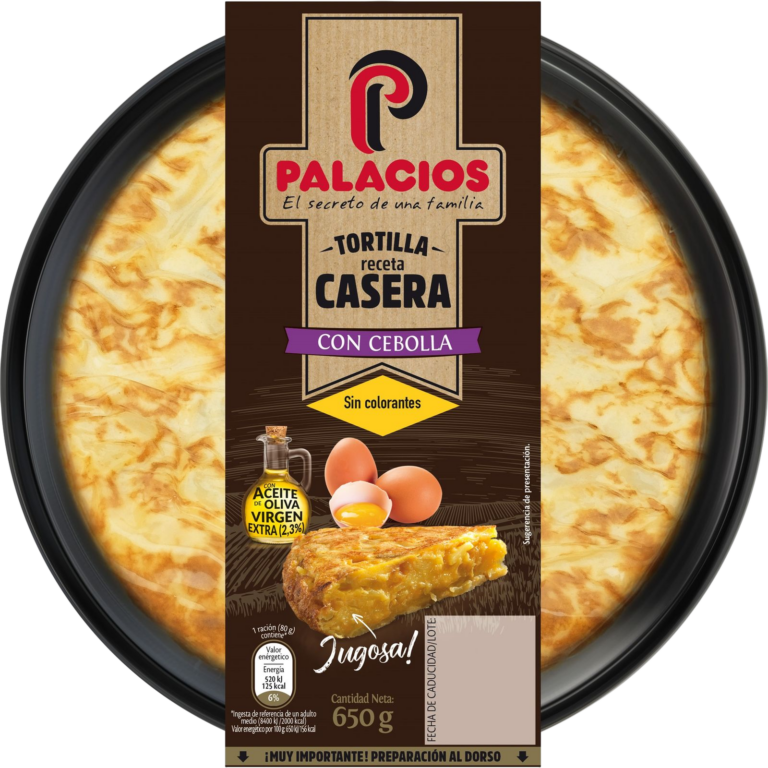 PALACIOS TORTILLA CASERA PLA C/CEB 650G