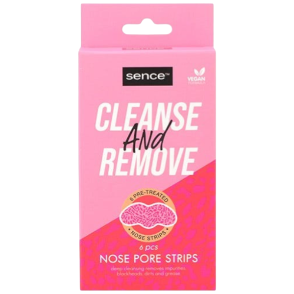 SENCE TIRAS LIMPIADORAS POROS 6UDS