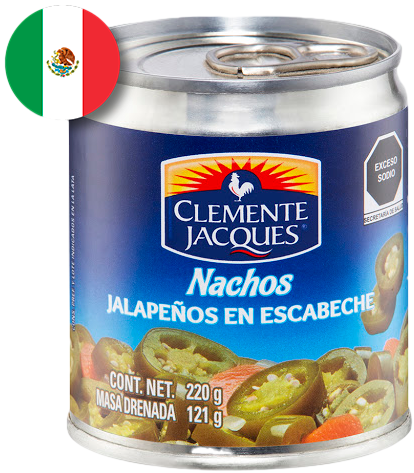 CLEMENTE JACKES JALAPEÑOS EN RODAJAS NAC