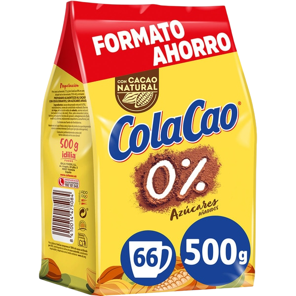 COLACAO 0% POLVO 500G