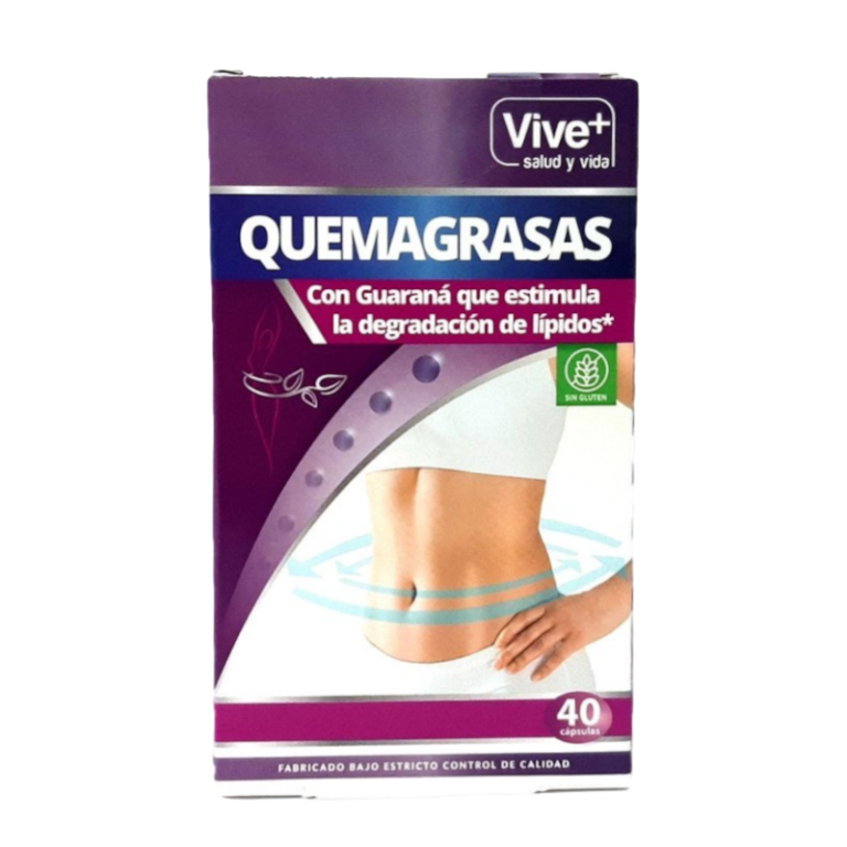 VIVE+ QUEMAGRASAS 40 CAPSULAS 19G
