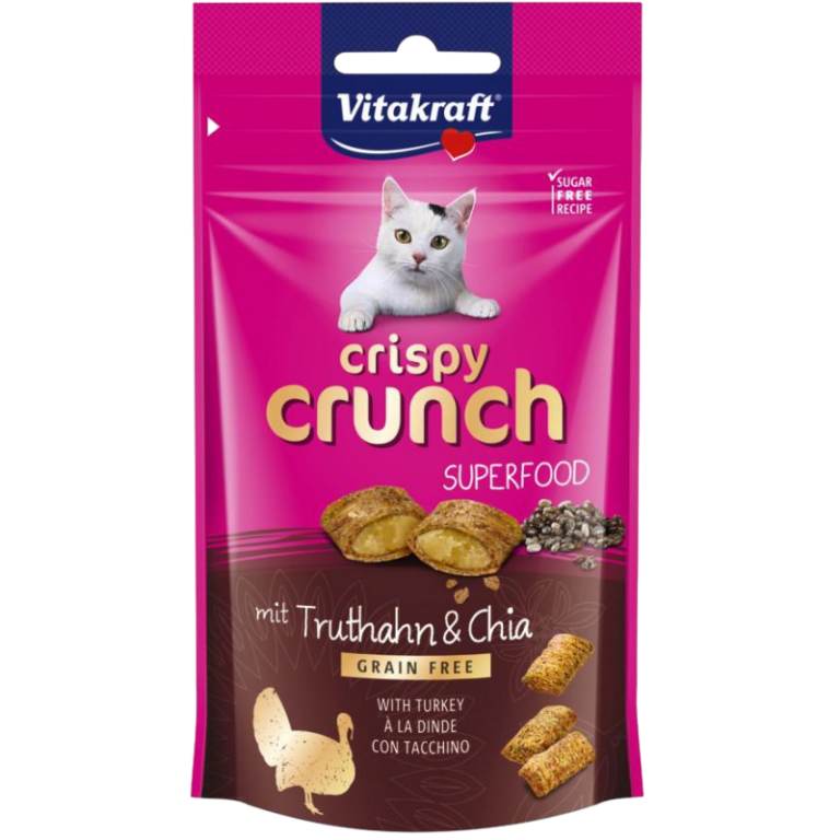 VITAKRAFT CRISPY CRUNCH SNACK GATO 60GR