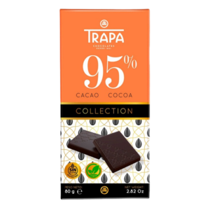TRAPA COLLECTION CHOCOLATE 95% CACAO 80GR