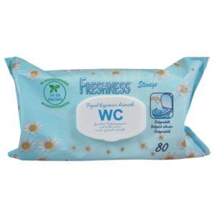 FRESHNESS LOT DE 80 LINGETTES EN PAPIER