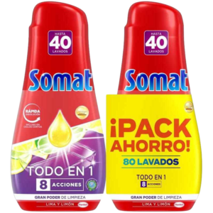SOMAT MÁQUINA GEL TODO EN 1 2X40D