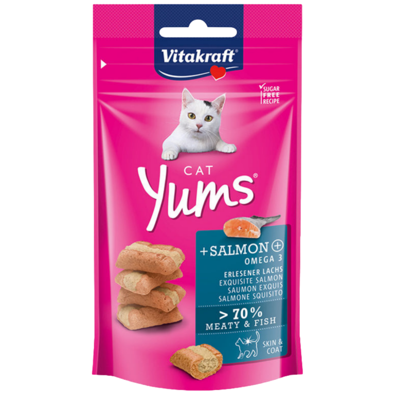 VITAKRAFT CAT YUMS SNACK SALMON 40GR (R)
