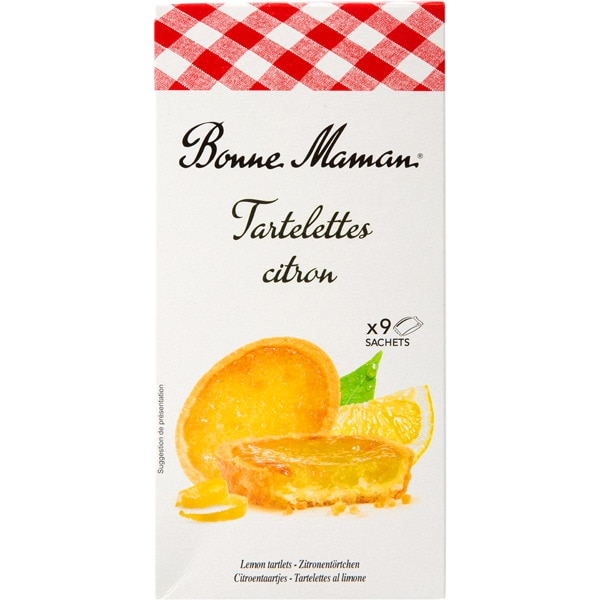 BONNE MAMAN TARTALETAS RELLENAS LIMON 12