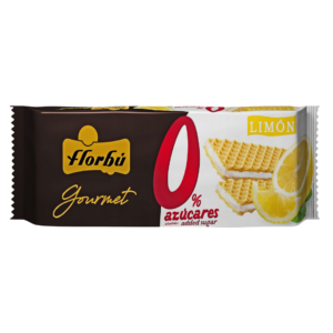 FLORBU GALLETAS DE BARQUILLO DE LIMÓN 0% AZÚCAR