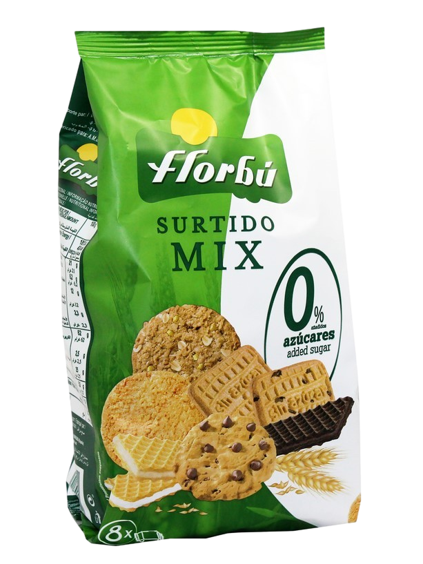 FLORBU SURTIDO GALLETA MIX 0% 270GR