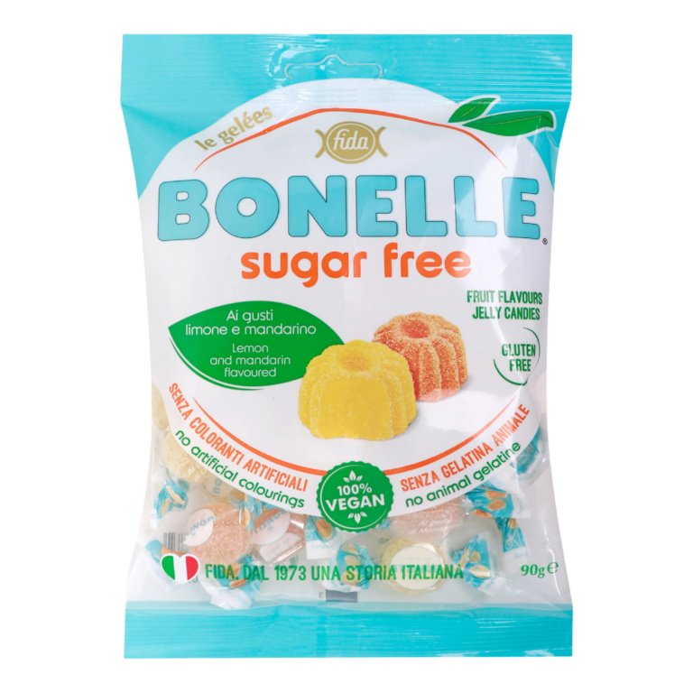 BONELLE GOMINOLAS S/ AZUC LIMON MAND 90G