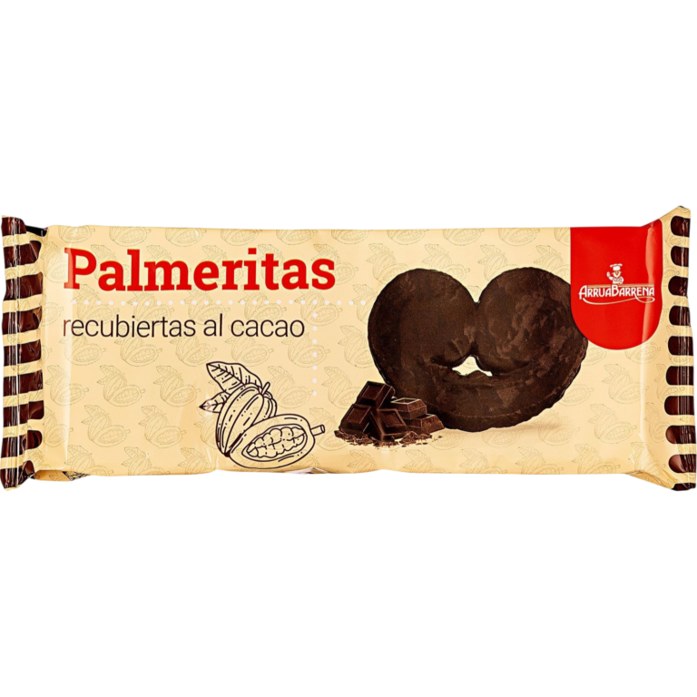 ARRUABARRENA PALMERITAS CHOCOLATE 140 GR