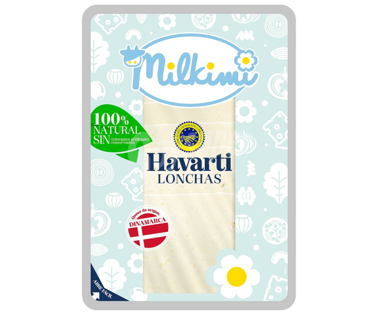 MILKIMI QUESO HAVARTI LONCHAS 150GR