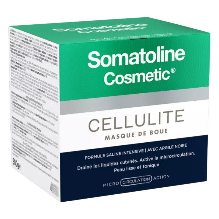 SOMATOLINE ANTICELULÍTICO MÁSCARA BARRO CORPORAL 500G