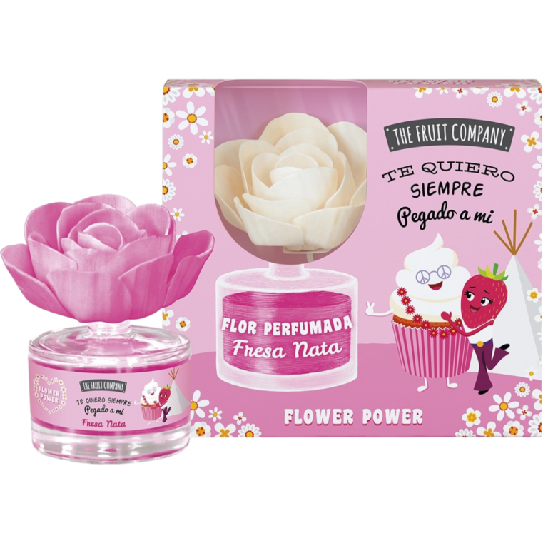 THE FRUIT COMPANY PERFUME DE FLOR MORANGO E NATA 50ML
