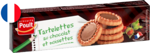 POULT TARTELETTES DE CHOCOLATE E AVELÃ 150G