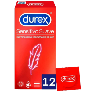 DUREX PRESERVATIVOS SENSITIVO SUAVE 12U