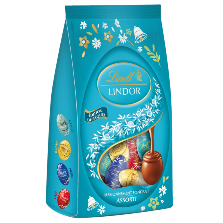 LINDT OEUFS LINDOR DE PAQUES 180G