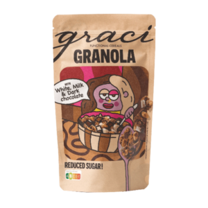 GRACI GRANOLA SIN AZÚCAR TRES CHOCOLATES  250G