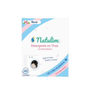 NATULIM DETERGENTE EN TIRAS FLORAL 40 DOSIS