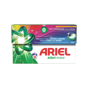 ARIEL DETERGENTE CÁPSULAS ALL IN 1 COLOR 38 DOSIS