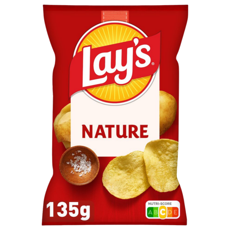 LAYS CHIPS NATURE 135G