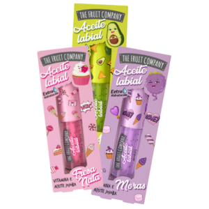 THE FRUIT COMPANY HUILE À LÈVRES HYDRATANTE (DIVERS)