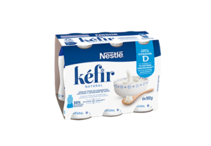 NESTLÉ KEFIR NATURAL 0% 6X100G