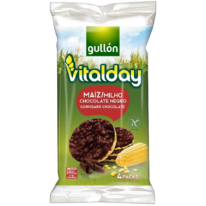 GULLON GALETTES MAÏS CHOCOLAT NOIR 100G
