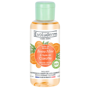 EVOLUDERM HUILE VISAGE & CORPS À LA CAROTTE 100ML