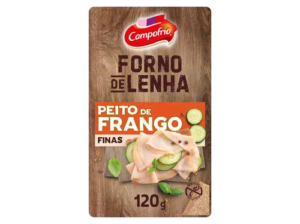 CAMPOFRIO FIAMBRE PEITO FRANGO LENHA FAT FINA 120G