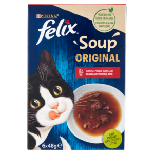 FELIX GATO HÚMIDO SOUP SELEÇÃO DO CAMPO 6X48G