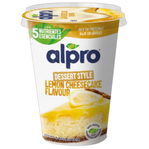 ALPRO POSTRE VEGETAL TARTA DE QUESO CON LIMÓN 400G