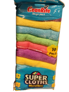 CLEANRITE CHIFFONS MICROFIBRE 30X30CM 10U