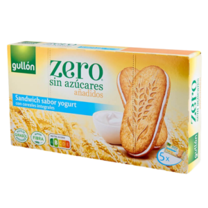 GULLON BISCUIT SANDWICH SAVEUR YAOURT DIET 120G