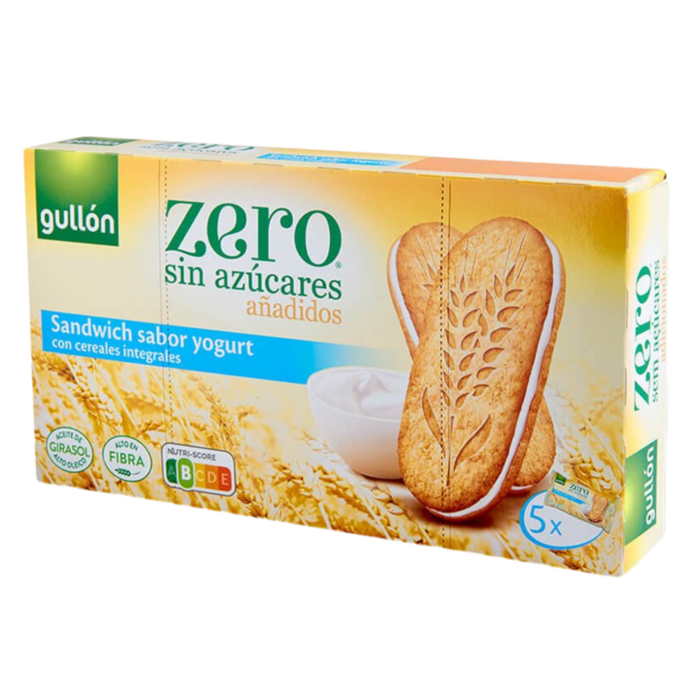 GULLON BISCUIT SANDWICH SAVEUR YAOURT DIET 120G