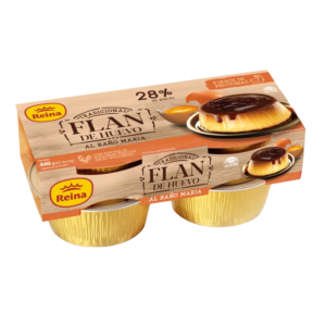 REINA PUDIM FLAN OVO EM BANHO MARIA 4X110G