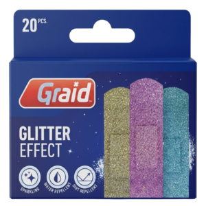 GRAID PANSEMENTS À PAILLETTES 20U