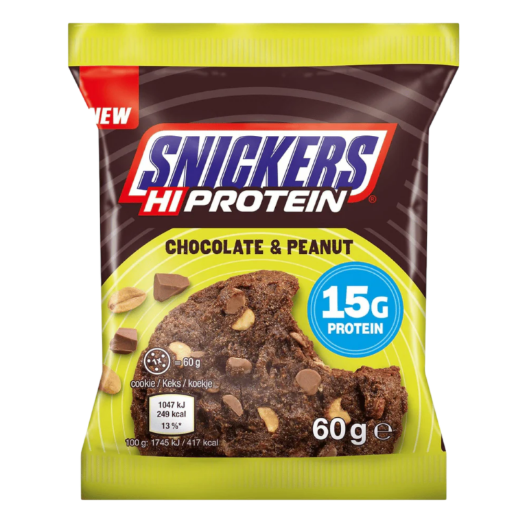 SNICKERS COOKIE PROTEIN CHOCO AMENDOIM 60G